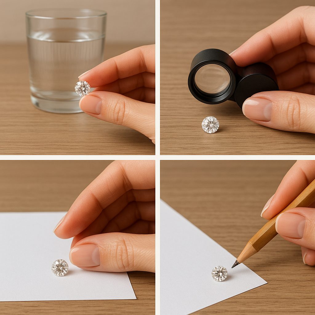How to Tell If a Diamond Is Real at Home